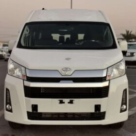 White Toyota Hiace High Roof GL 2022 2.8D | Monstro Hard