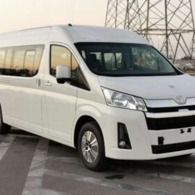 White Toyota Hiace High Roof GL 2022 2.8D | Monstro Hard