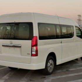 White Toyota Hiace High Roof GL 2022 2.8D | Monstro Hard