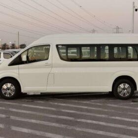 White Toyota Hiace High Roof GL 2022 2.8D | Monstro Hard