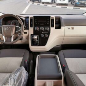 White Toyota Hiace High Roof GL 2022 2.8D | Monstro Hard